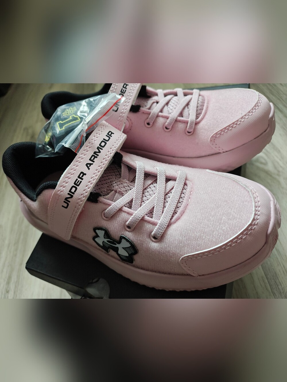Under Armour Kids' Pink Athletic Sneakers